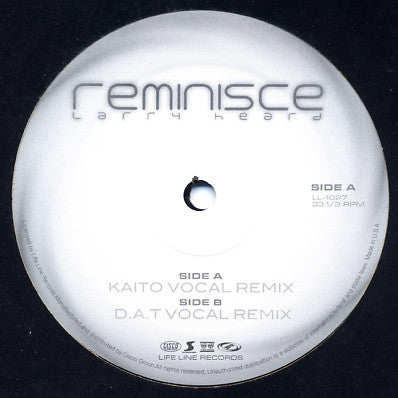 Larry Heard : Reminisce (12")