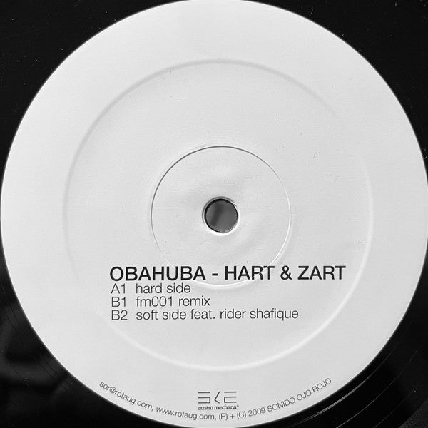 Obahuba : Hart & Zart (12", Ltd, Num)