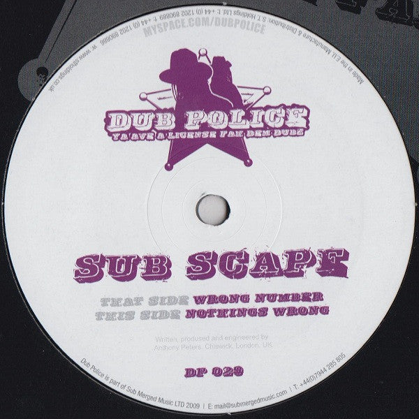 Sub Scape : Wrong Number (12")