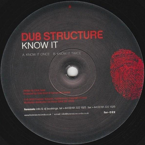 Dub Structure : Know It (12")