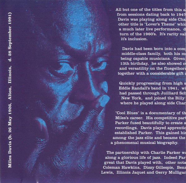 Miles Davis : Cool Blues (CD, Comp)