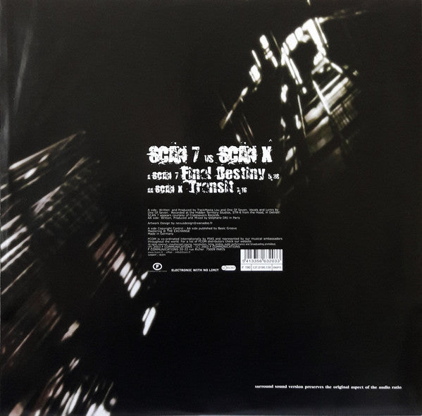 Scan 7 Vs. Scan X : Final Destiny / Transit (12")