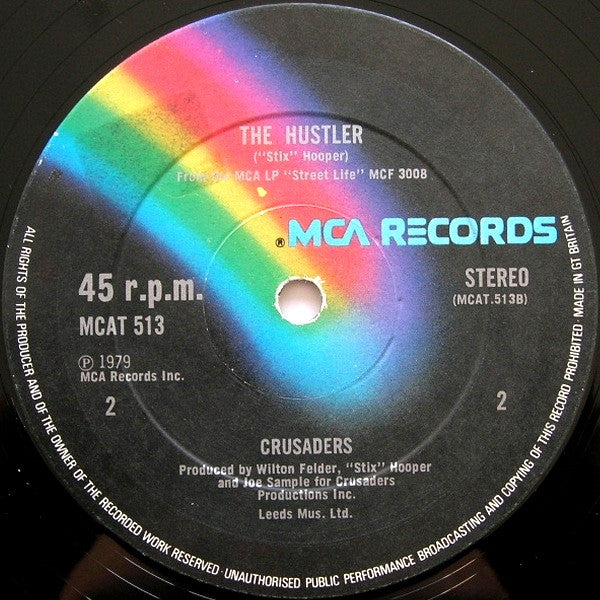 Crusaders* : Street Life (Special Full Length U.S. Disco Mix) (12", Single, Ltd, Bla)