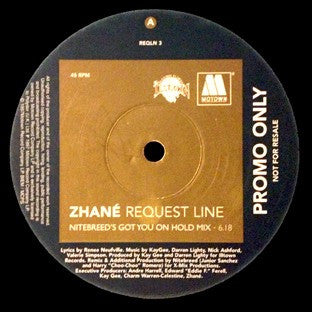 Zhané : Request Line (Dance Remixes) (12", Promo)