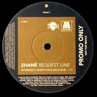 Zhané : Request Line (Dance Remixes) (12", Promo)