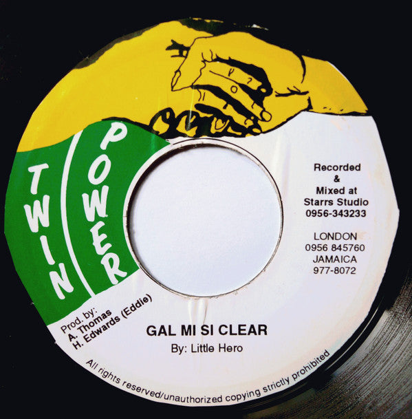 Little Hero : Gal Mi Si Clear (7")