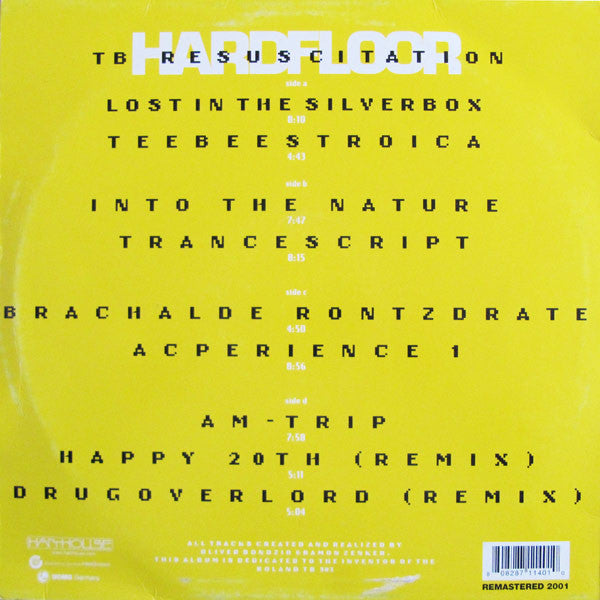 Hardfloor : TB Resuscitation (2xLP, RE, RM)