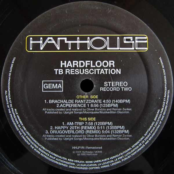 Hardfloor : TB Resuscitation (2xLP, RE, RM)