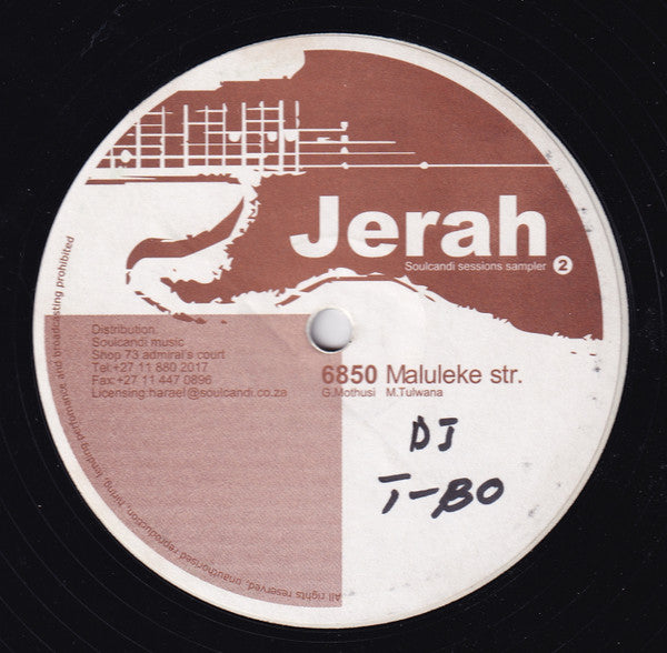 Jerah : 6850 Maluleke Street (12")