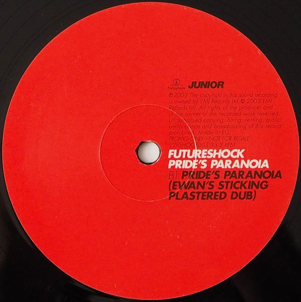 Futureshock : Pride's Paranoia (12", Promo)