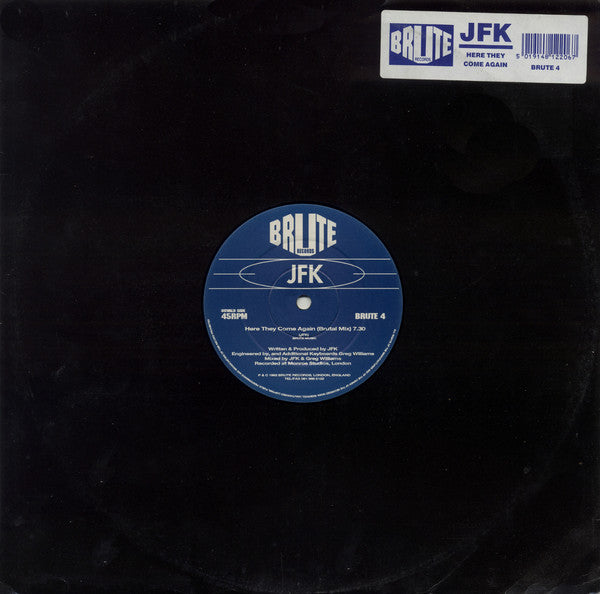 JFK : Here They Come Again (12")