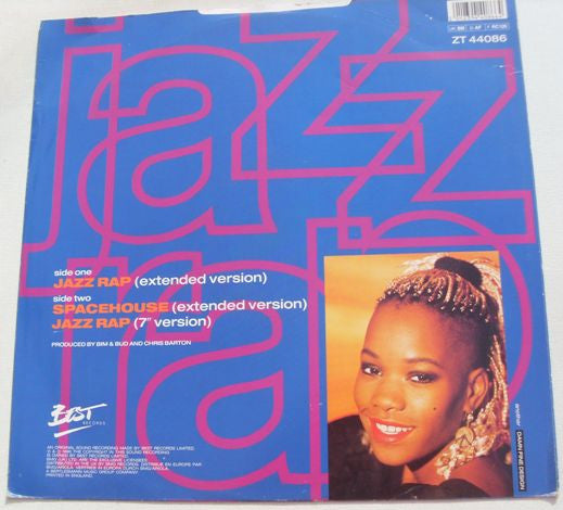 Kim Carnegie : Jazz Rap (12")
