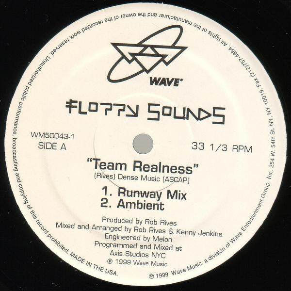 Floppy Sounds : Team Realness (12")