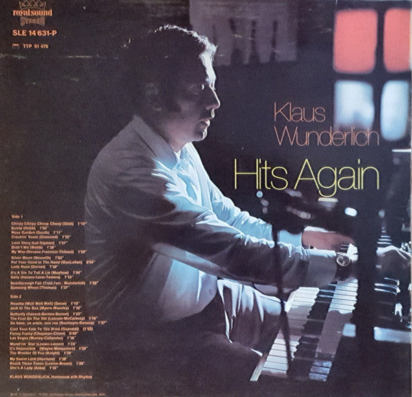 Klaus Wunderlich : Hits Again (LP, Album)