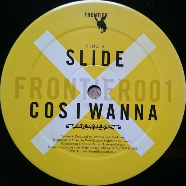 Slide & The Cure : Cos I Wanna / New Forest (12")
