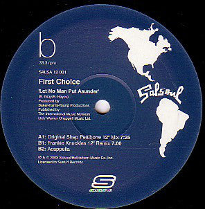 First Choice : Let No Man Put Asunder (12", RM)