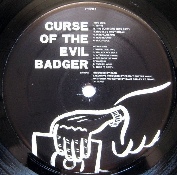 Egon : Curse Of The Evil Badger (LP, Album)