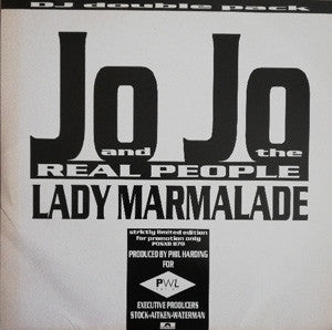 Jo Jo And The Real People : Lady Marmalade (2x12", Promo)