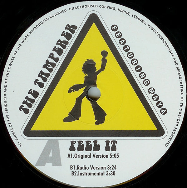 The Tamperer Featuring Maya : Feel It (12")