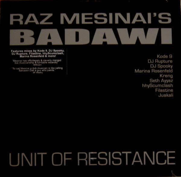 Badawi : Unit Of Resistance (LP, Album)