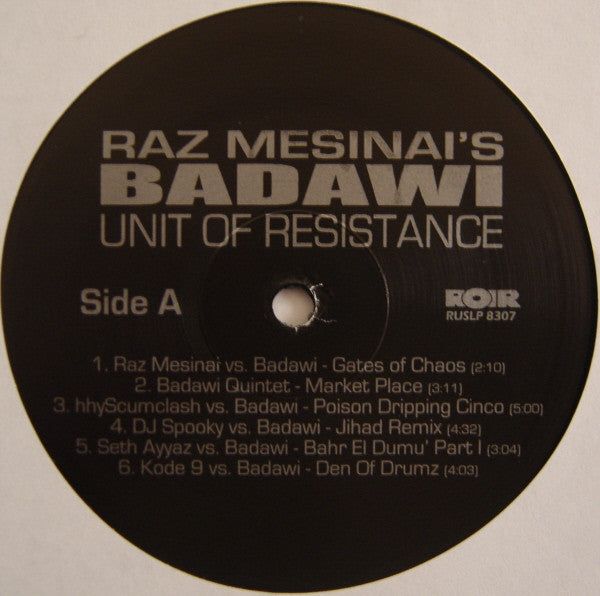 Badawi : Unit Of Resistance (LP, Album)