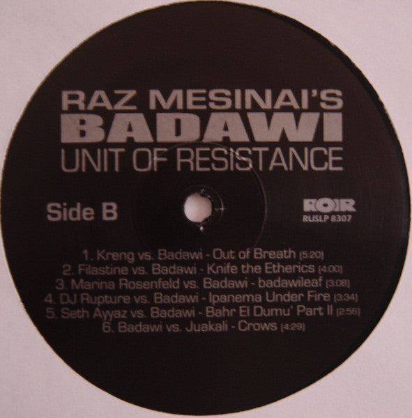 Badawi : Unit Of Resistance (LP, Album)