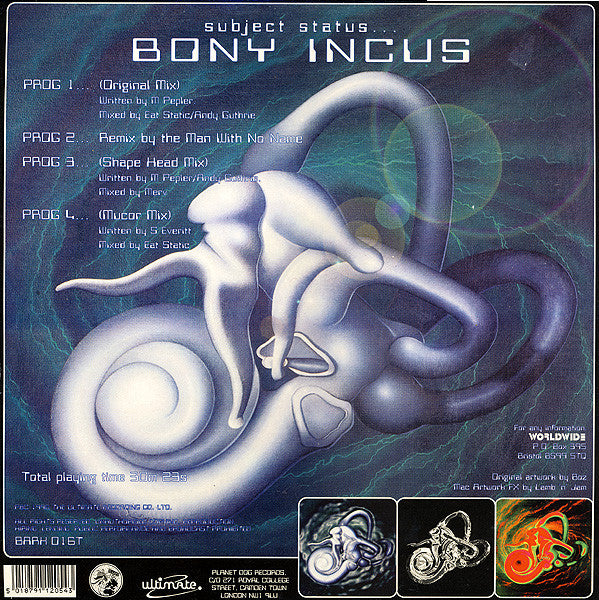 Eat Static : Bony Incus (2x12", EP)