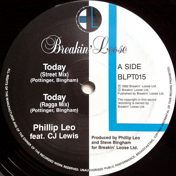 Phillip Leo : Today (12")