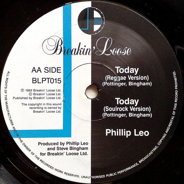 Phillip Leo : Today (12")