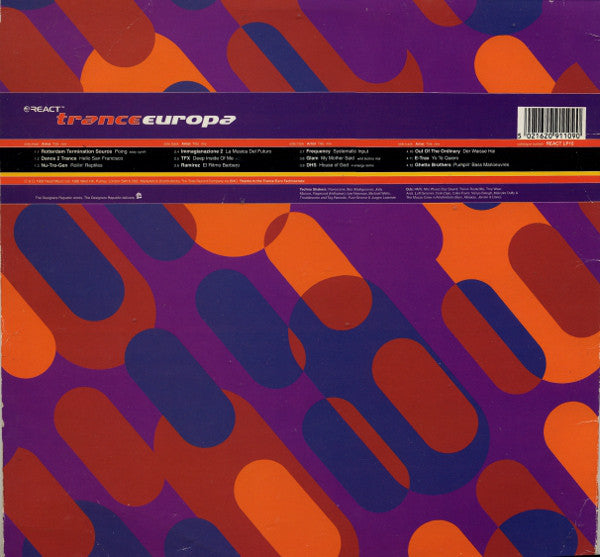 Various : Reactivate 6 - Trance Europa (2xLP, Comp)