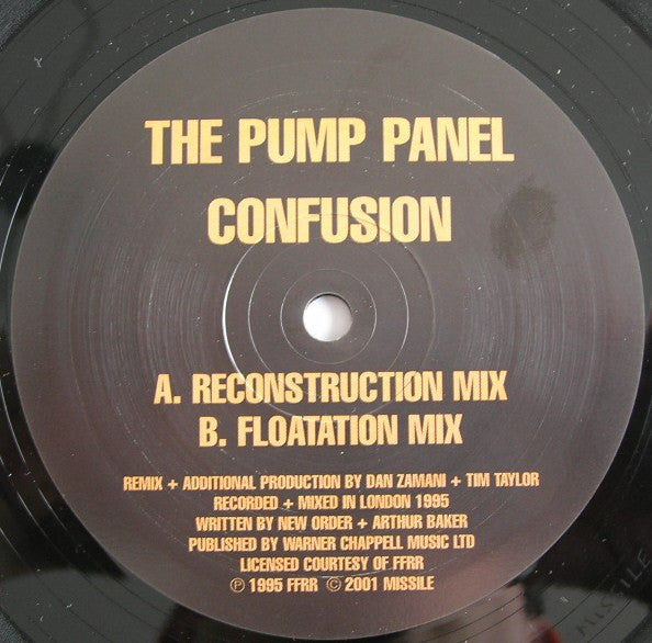 The Pump Panel : Confusion (12")