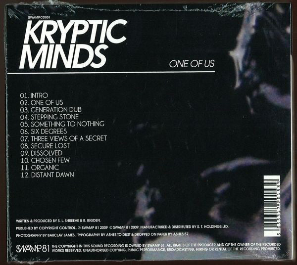Kryptic Minds : One Of Us (CD, Album)