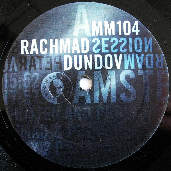 Steve Rachmad & Petar Dundov : Amsterdam Session (10")