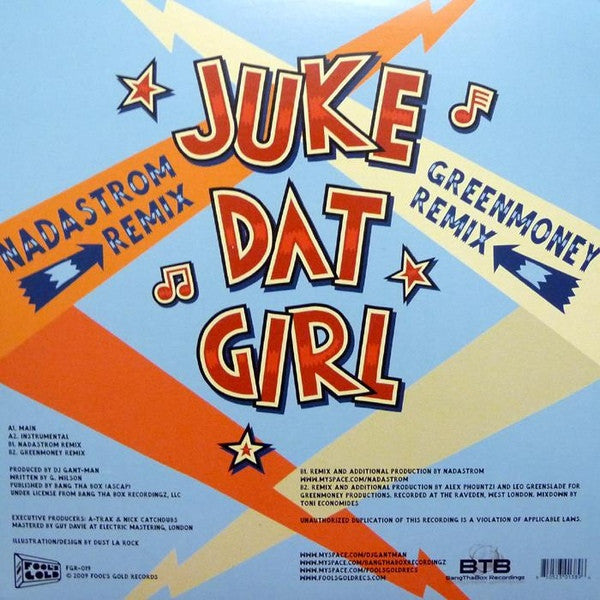 Gant-Man : Juke Dat Girl (12")