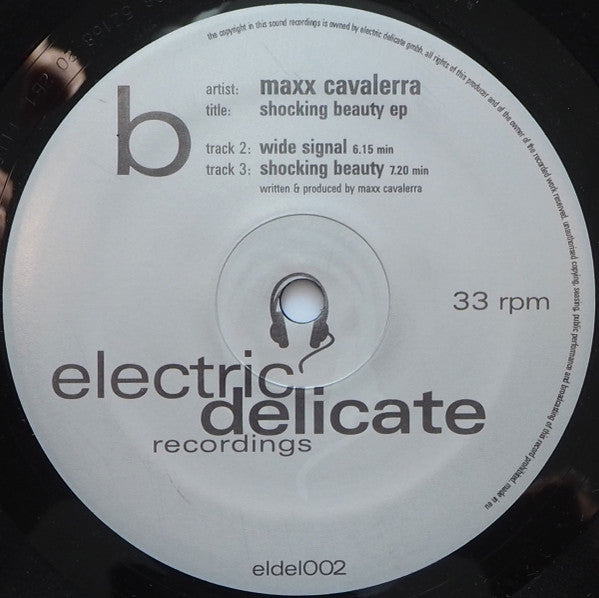 Maxx Cavalerra : Shocking Beauty EP (12", EP)