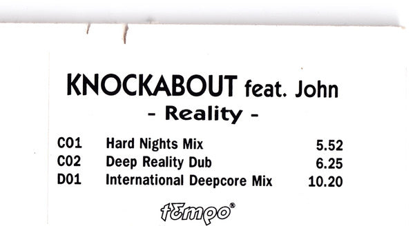 Knockabout : Reality (2x12", W/Lbl)