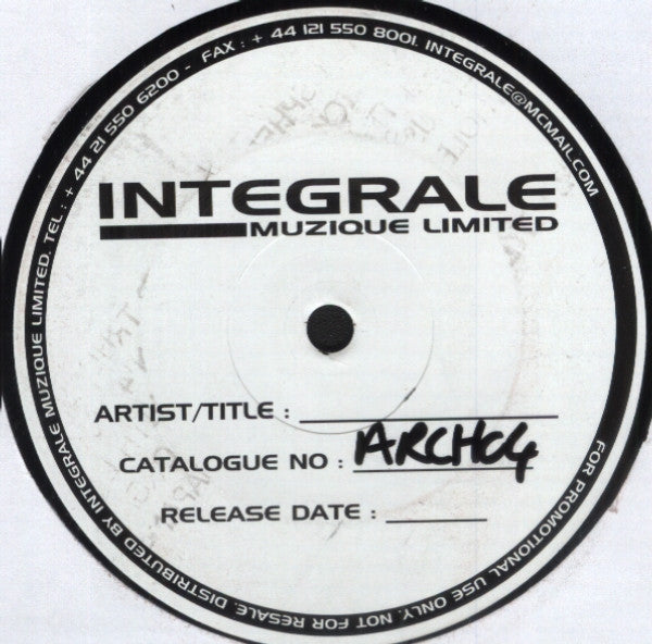 Mike Wade : Regaining Control (12", Promo)