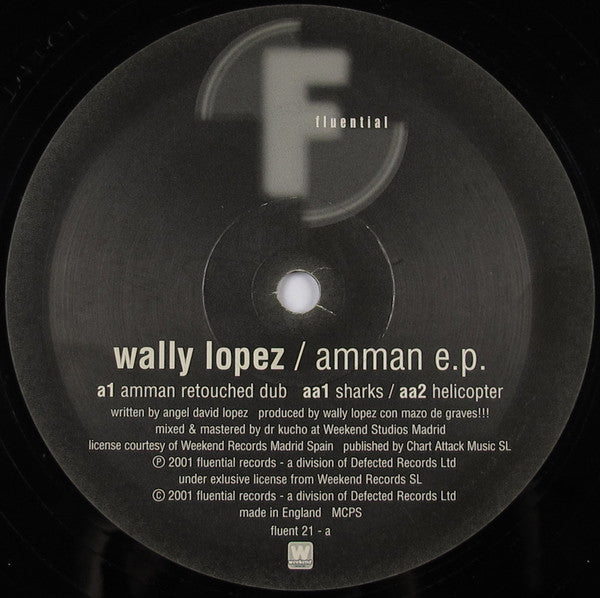 Wally Lopez : Amman E.P. (12", EP)