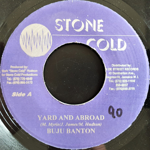 Buju Banton : Yard And Abroad (7")