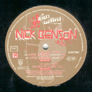 Nick Benson : Afro Smoke / Funky Flavor (12")
