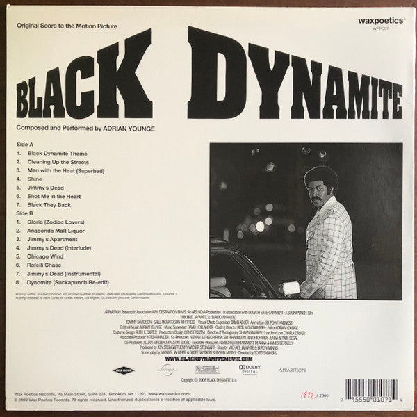 Adrian Younge : Black Dynamite (Original Score To The Motion Picture) (LP, Album, Ltd)