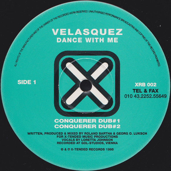 Velasquez : Dance With Me (12")