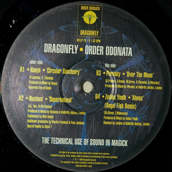 Various : Order Odonata (The Technical Use Of Sound In Magick) (2xLP, Comp)