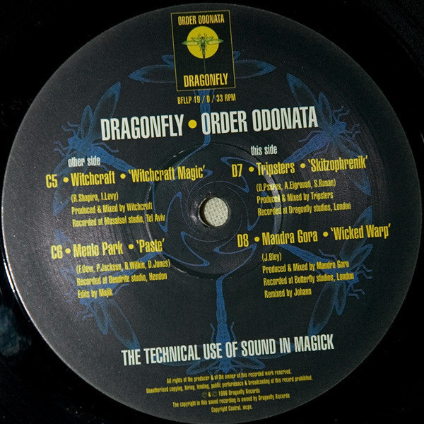 Various : Order Odonata (The Technical Use Of Sound In Magick) (2xLP, Comp)