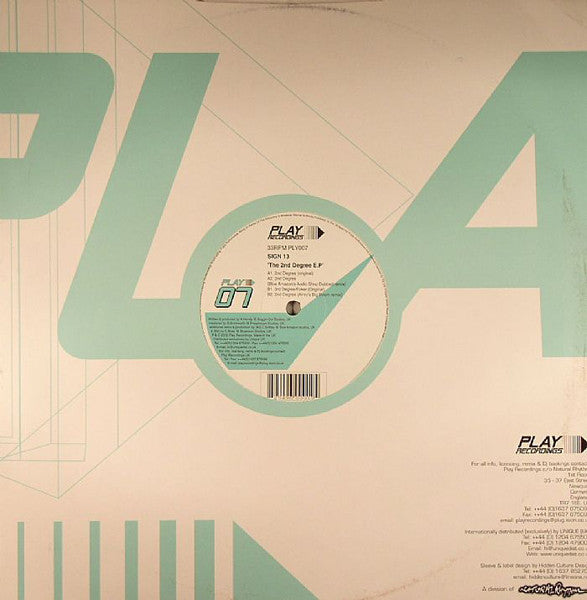 Sign 13 : The 2nd Degree (12")