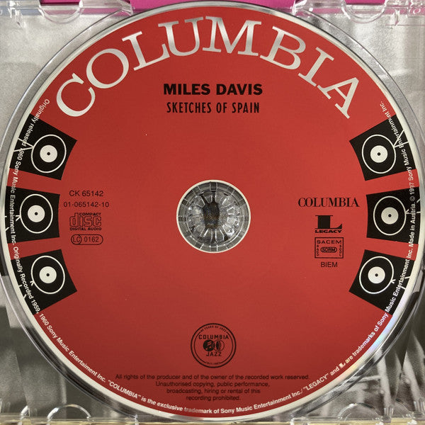 Miles Davis : Sketches Of Spain (CD, Album, RE, RM)