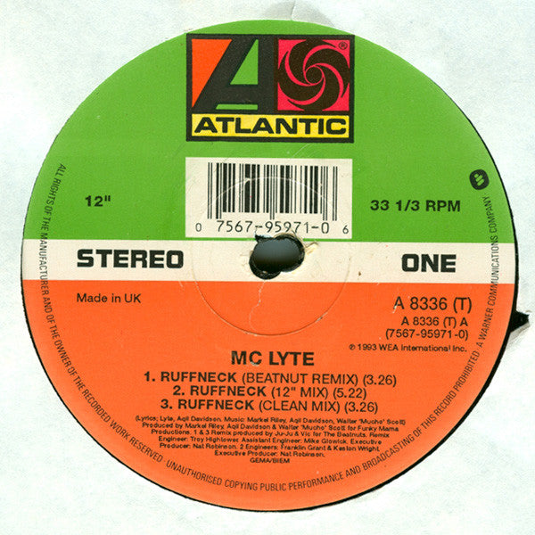 MC Lyte : Ruffneck (12")