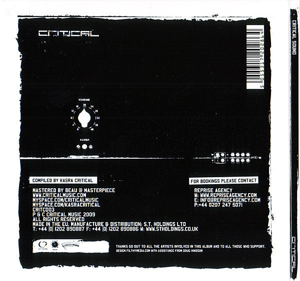 Various : Critical Sound (2xCD, Comp)