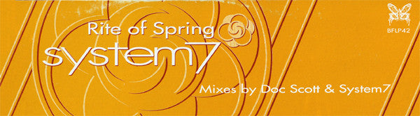 System 7 : Rite Of Spring (2x12", Promo)