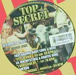 Various : Top Secret November 2002 (12")